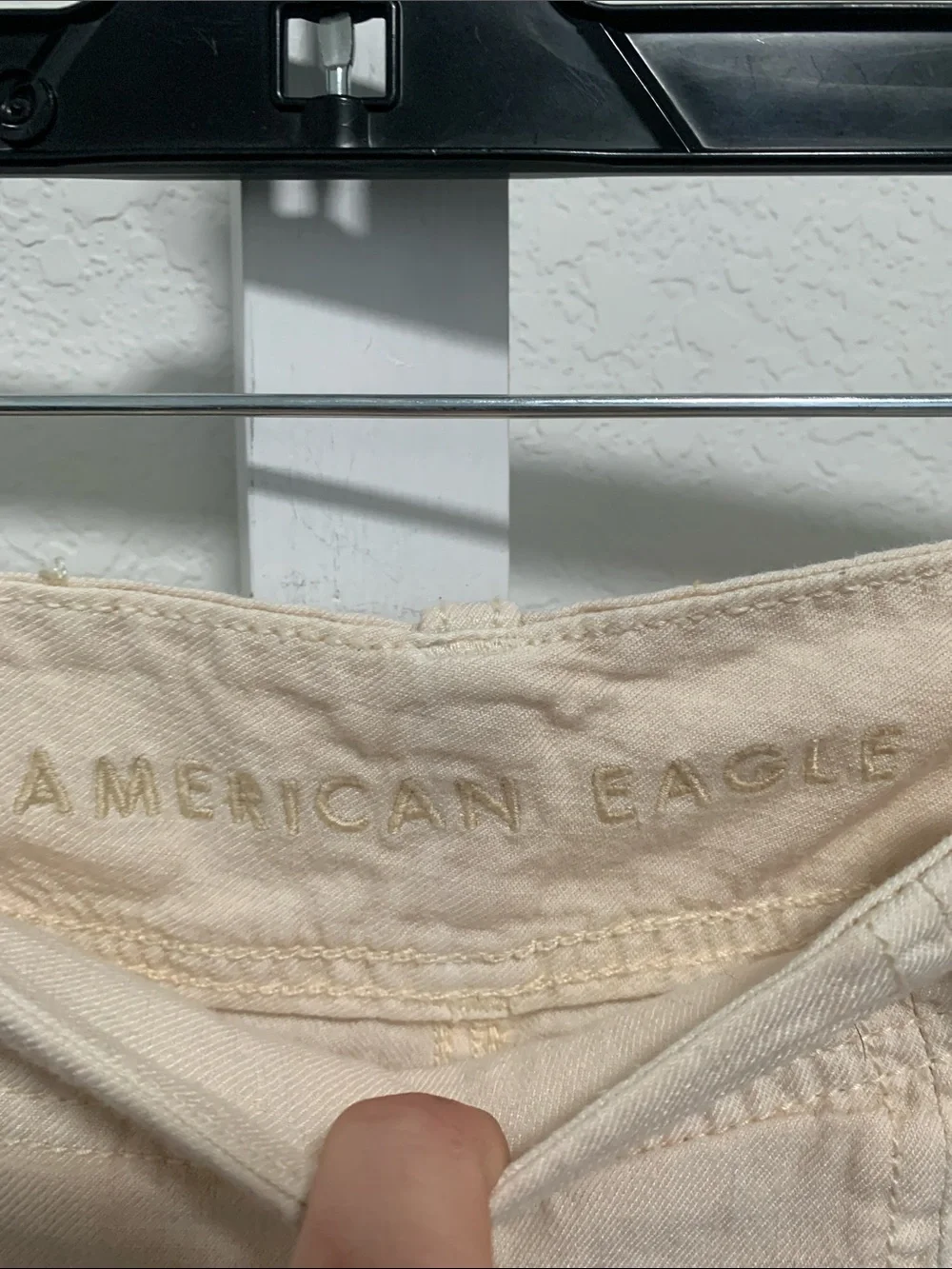 American Eagle Outfitters Cream Chino Pants - Picture 2 of 10